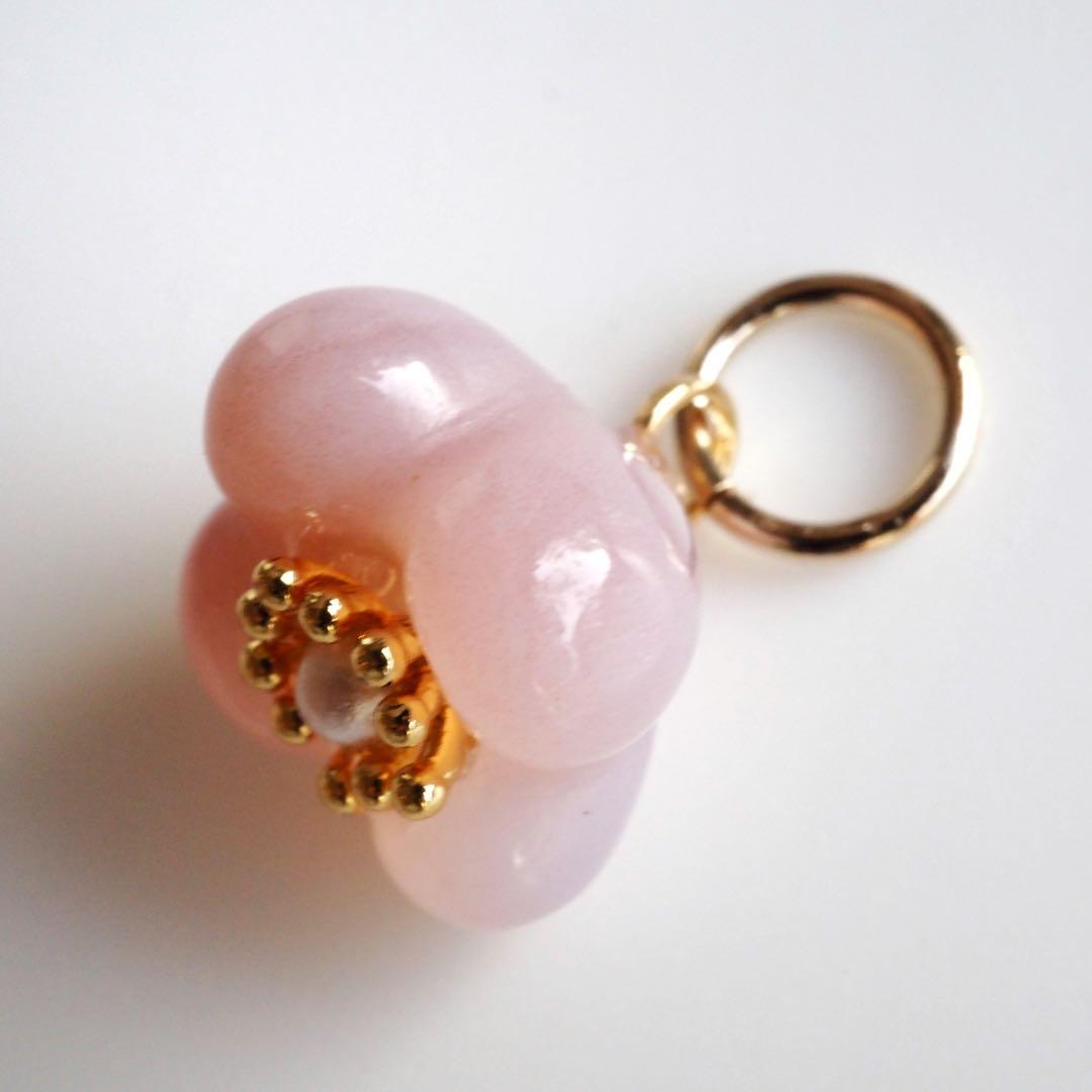 【ほぅ】＊SALE＊彫刻ドロップシェル大粒イヤリング