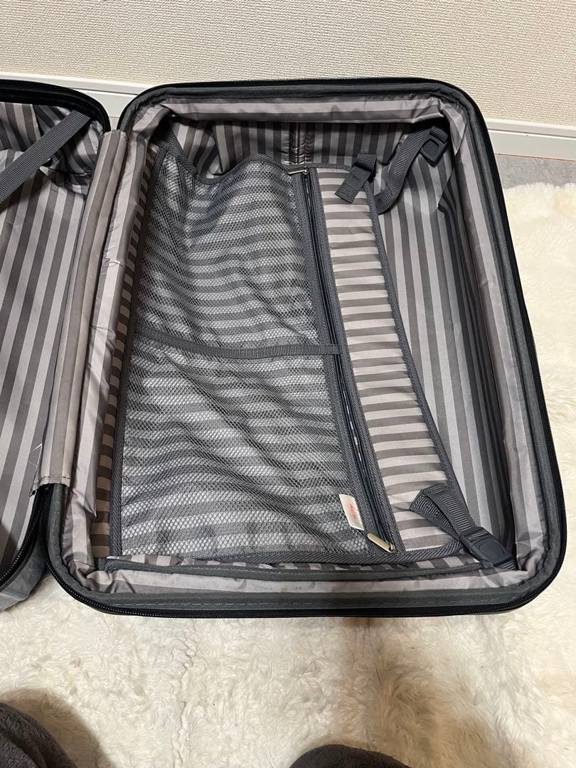 送料無料 ACE クレスタ スーツケース　容量　64〜70ℓ エキスパンド