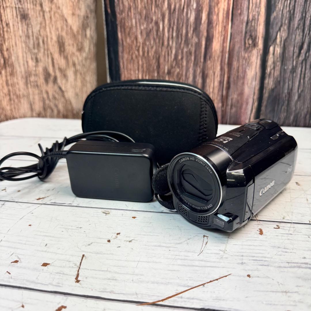 Canon キャノン iVIS HF M52 ビデオカメラ 本体 充電器付 動作