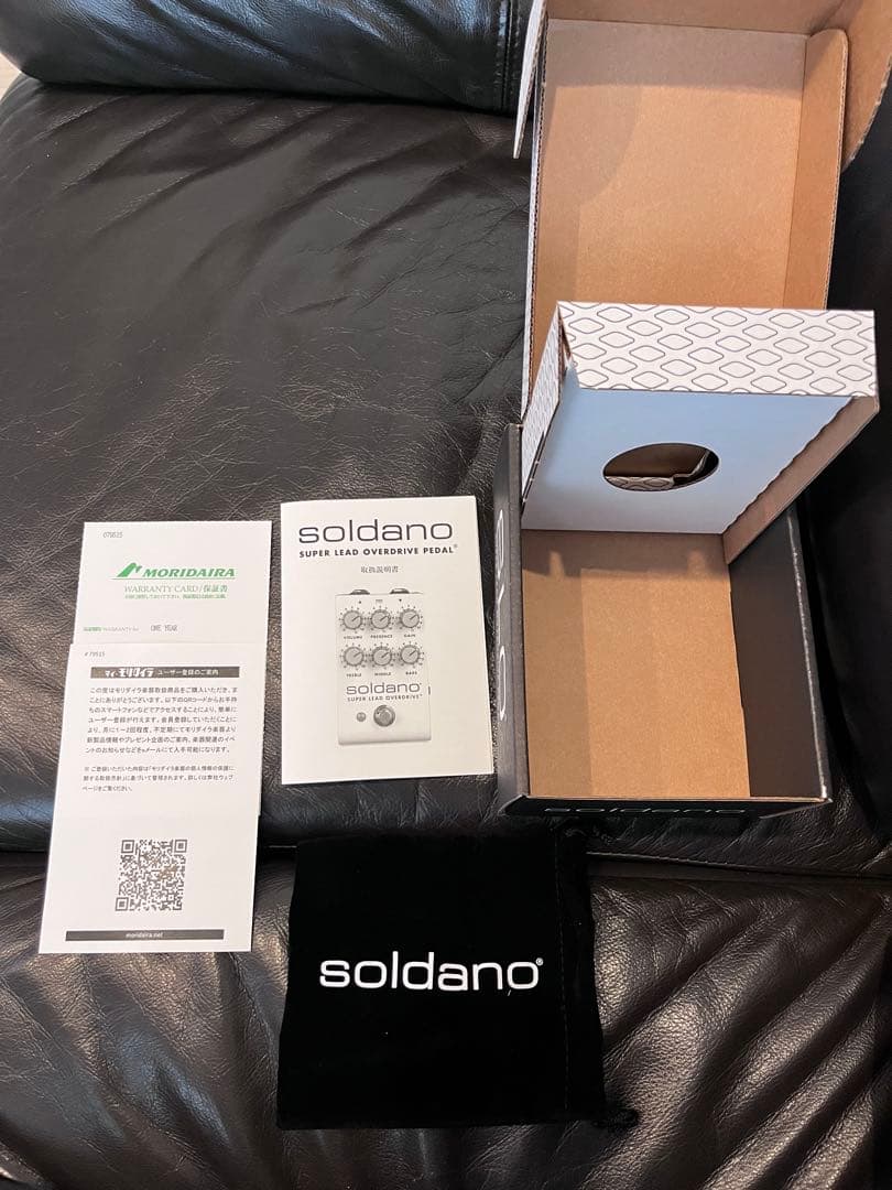 E*a様 Soldano ソルダーノ　オーバードライブ ギター　エフェクター