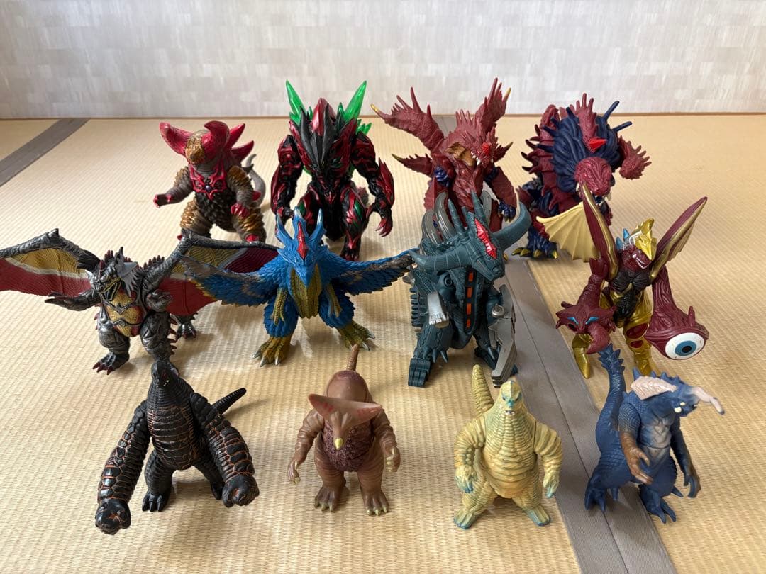 ウルトラマン・ウルトラ怪獣 ソフビ人形、フィギュア）