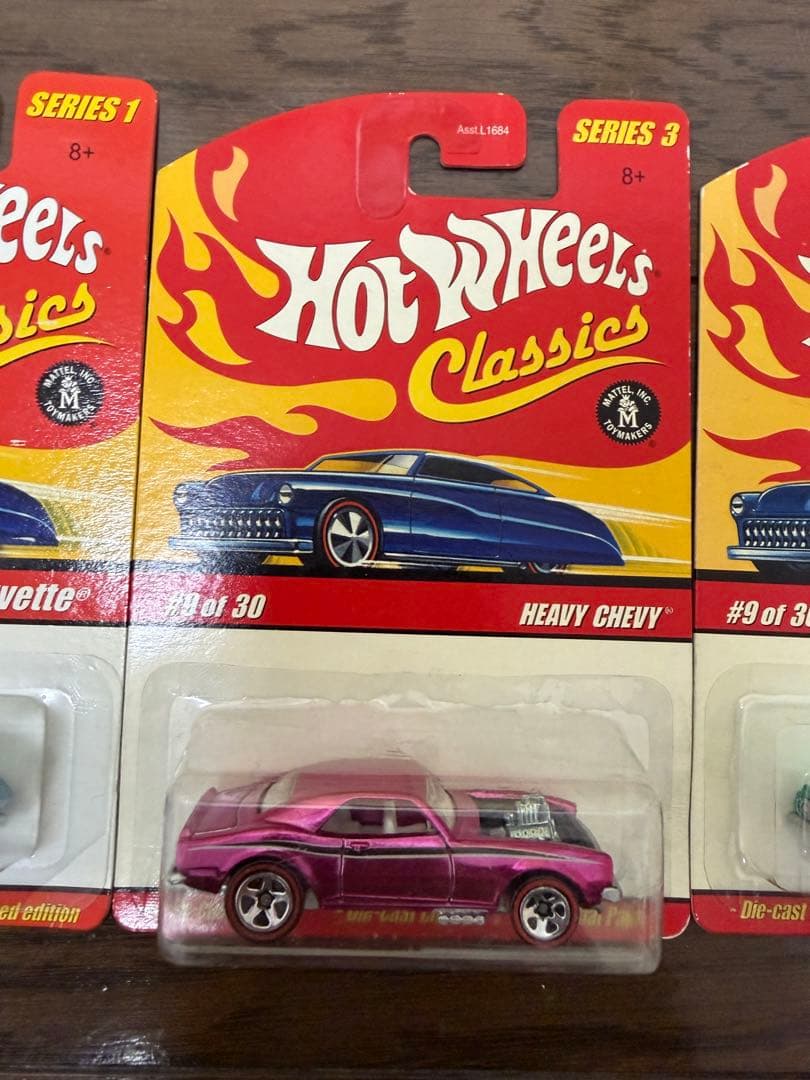 Hot Wheels Classics 5台セット