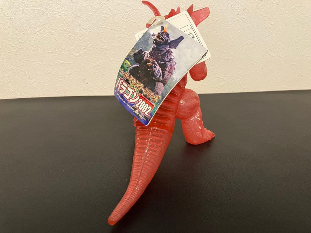 タグ付き　2002 劇場限定版　ゴジラ・モスラ・キングギドラ大怪獣総攻撃　ソフビ