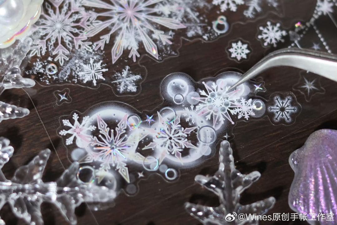 【7927】海外　マステ　5m巻売り貝殻銀　マスキングテープ　カッティング　桜雪