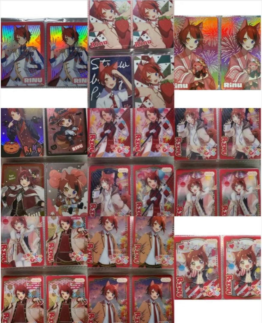 すとぷり 莉犬くん グッズ　缶バッジ カード　衣類