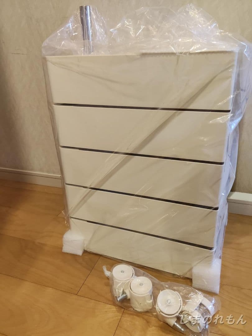 5 層回転収納カート ロック付きキャスター 取り外し可能トレイ付き