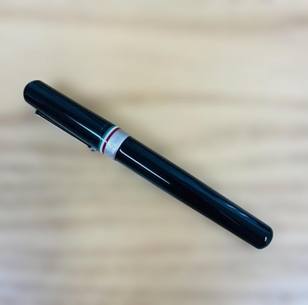 未使用＊DELTA×オロビアンコ コンパーニョ BLACK FP 黒 万年筆