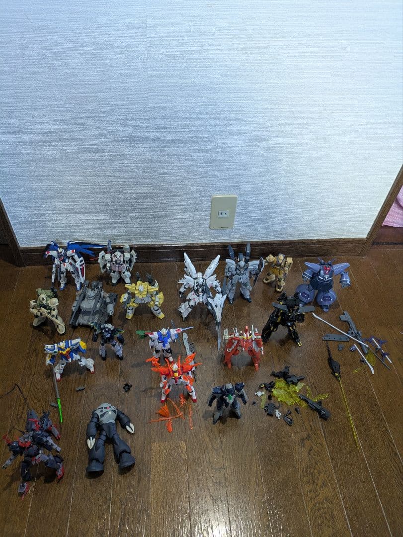 プラモデル ガンダム　ガンプラ　HG ビルド系　他ジャンク　武器　完成品