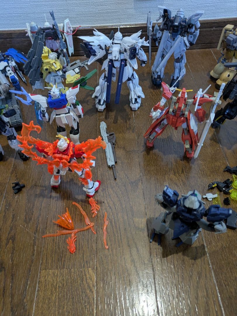プラモデル ガンダム　ガンプラ　HG ビルド系　他ジャンク　武器　完成品