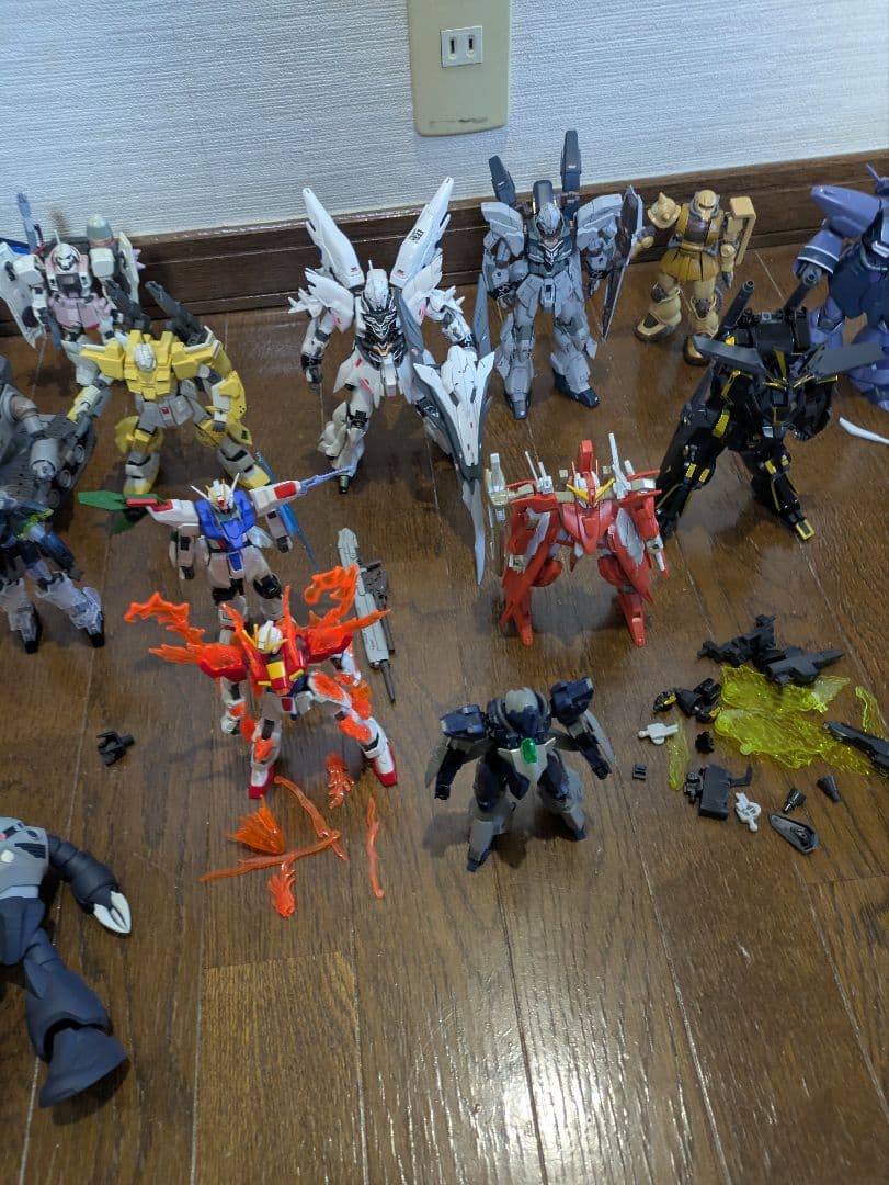 プラモデル ガンダム　ガンプラ　HG ビルド系　他ジャンク　武器　完成品