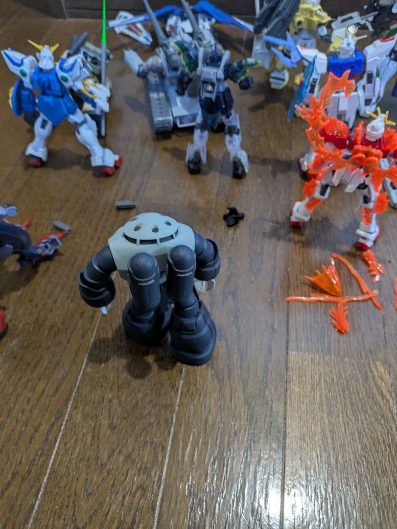 プラモデル ガンダム　ガンプラ　HG ビルド系　他ジャンク　武器　完成品