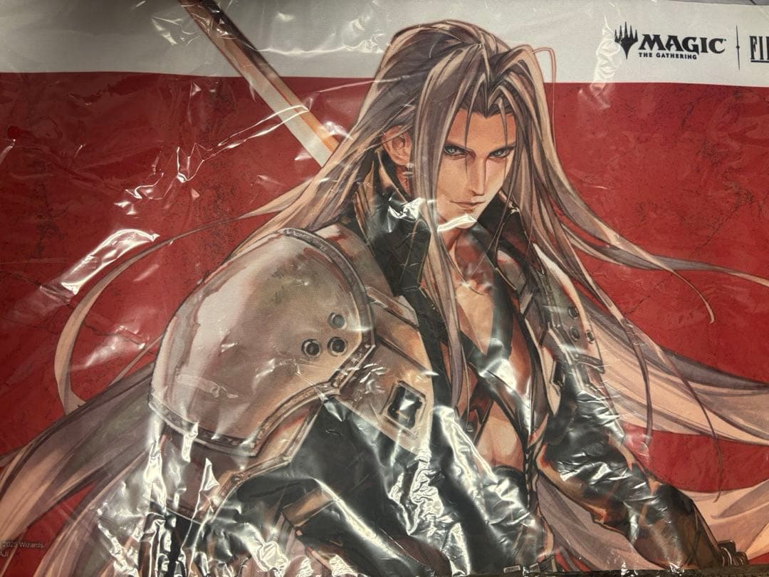 威名のソルジャー、セフィロス プレイマット ファイナルファンタジー