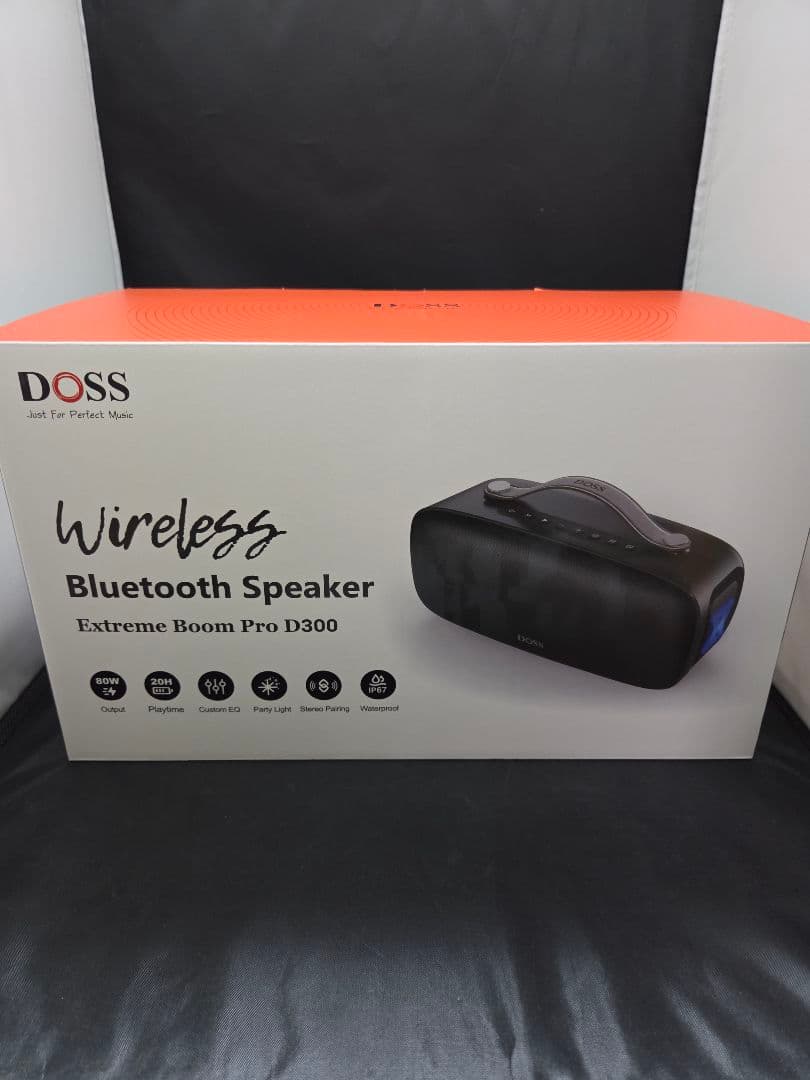 DOSS ExtremeBoomProD300 Black ワイヤレススピーカー