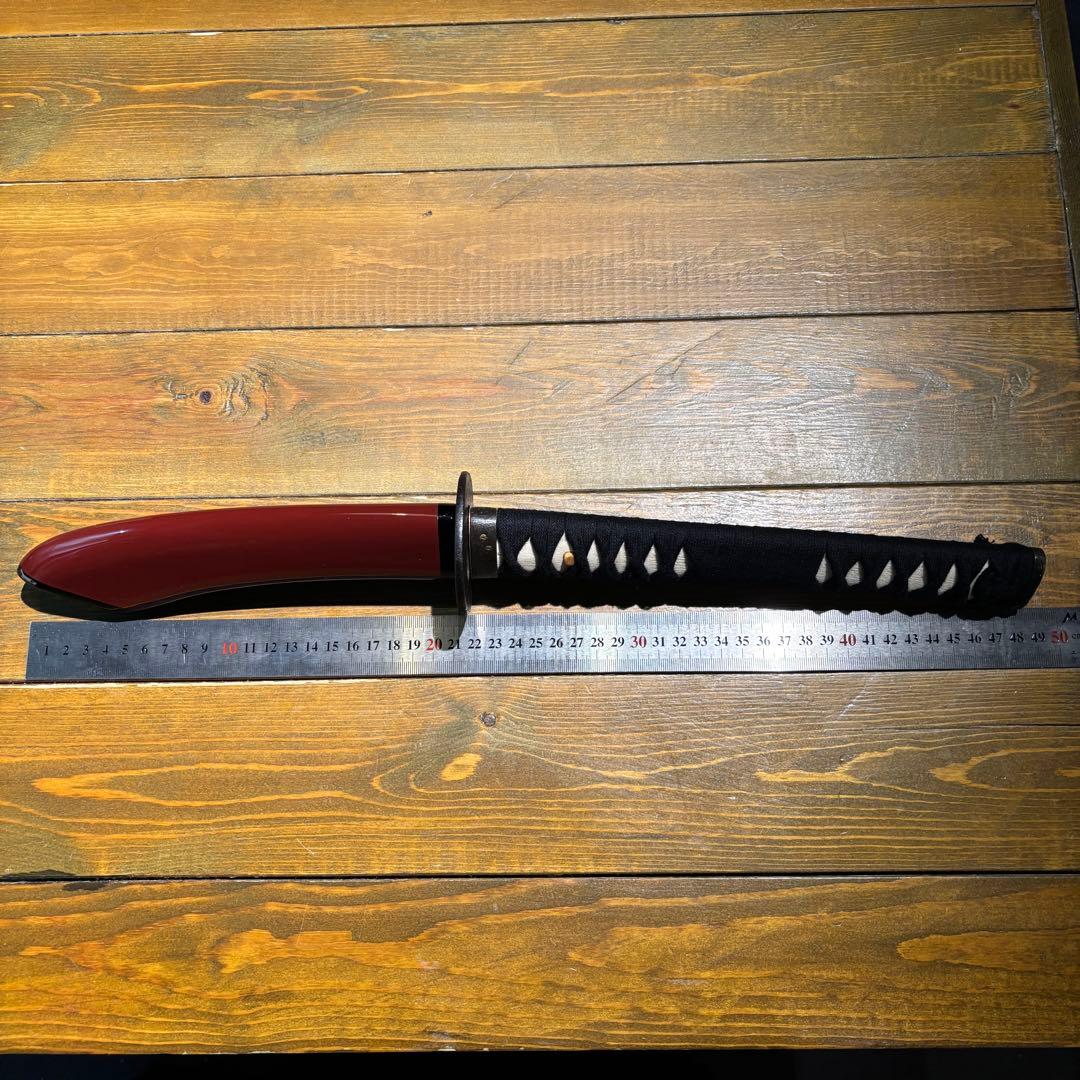 日本刀残欠クラフトナイフNo.95 藤井兼藤 薙刀風拵