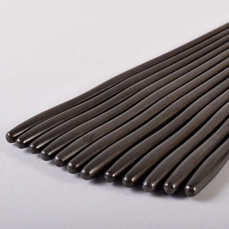 茶道具　銅製　手焙用火箸　13膳まとめて　書付箱　M　8070