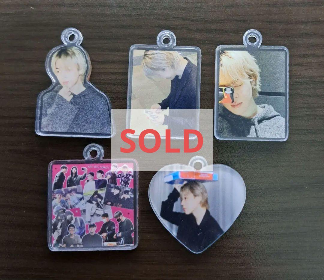 BTS ジミン アクリルチャーム タグ ③