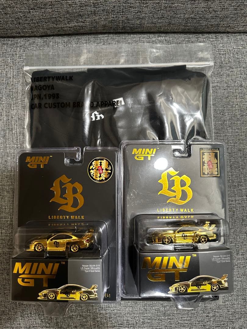 LIBERTY WALK MINI GT S15シルビアミニカーTシャツセット