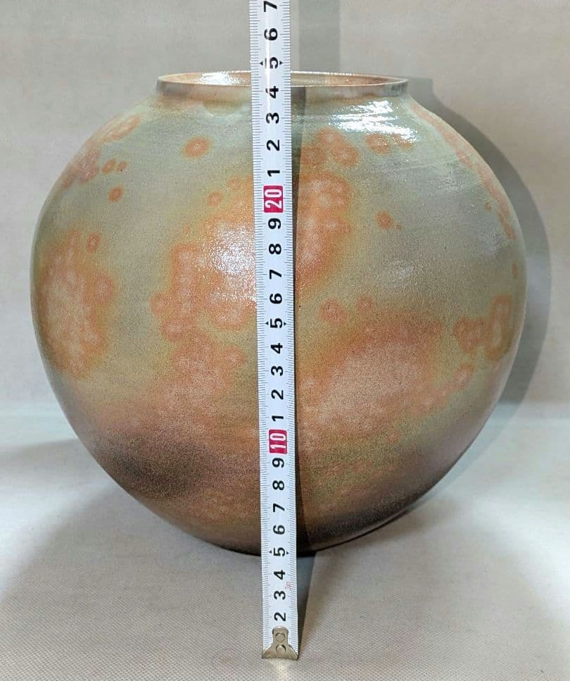 萩焼　一立窯　浦裕作★花瓶　花入れ　花器　壺　華道　生け花　投げ入れ　茶道具