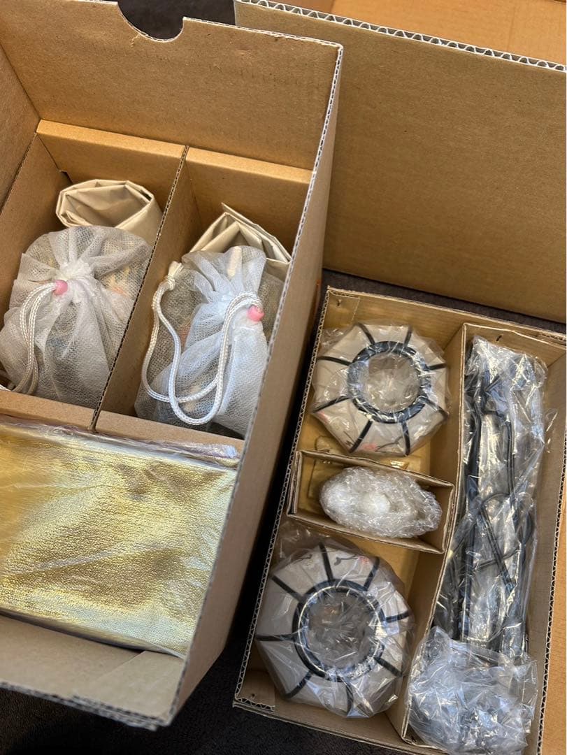 3段雛人形　西陣金襴　小野隆山作　送料込み