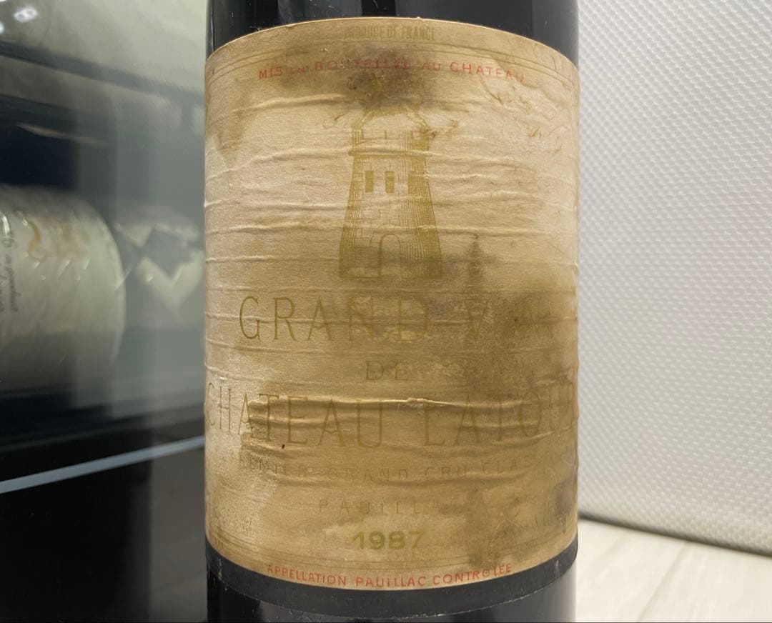 【セラー保管】 シャトー・ラトゥール 1987 ボルドー メドック格付け 1級