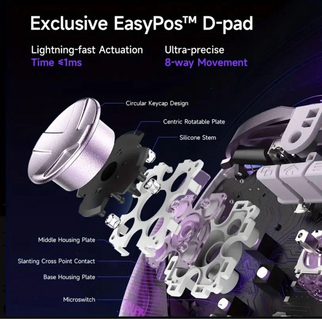 EasySMX D10 ゲームコントローラー 充電スタンド付き