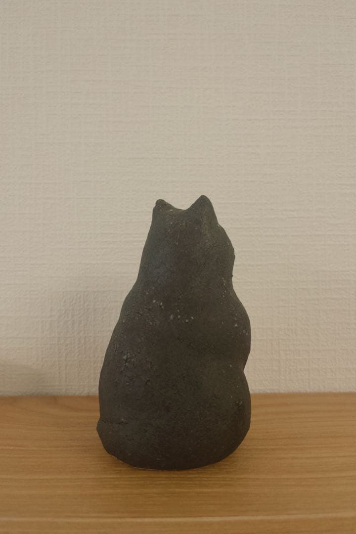 幸生窯 猫3匹 置物