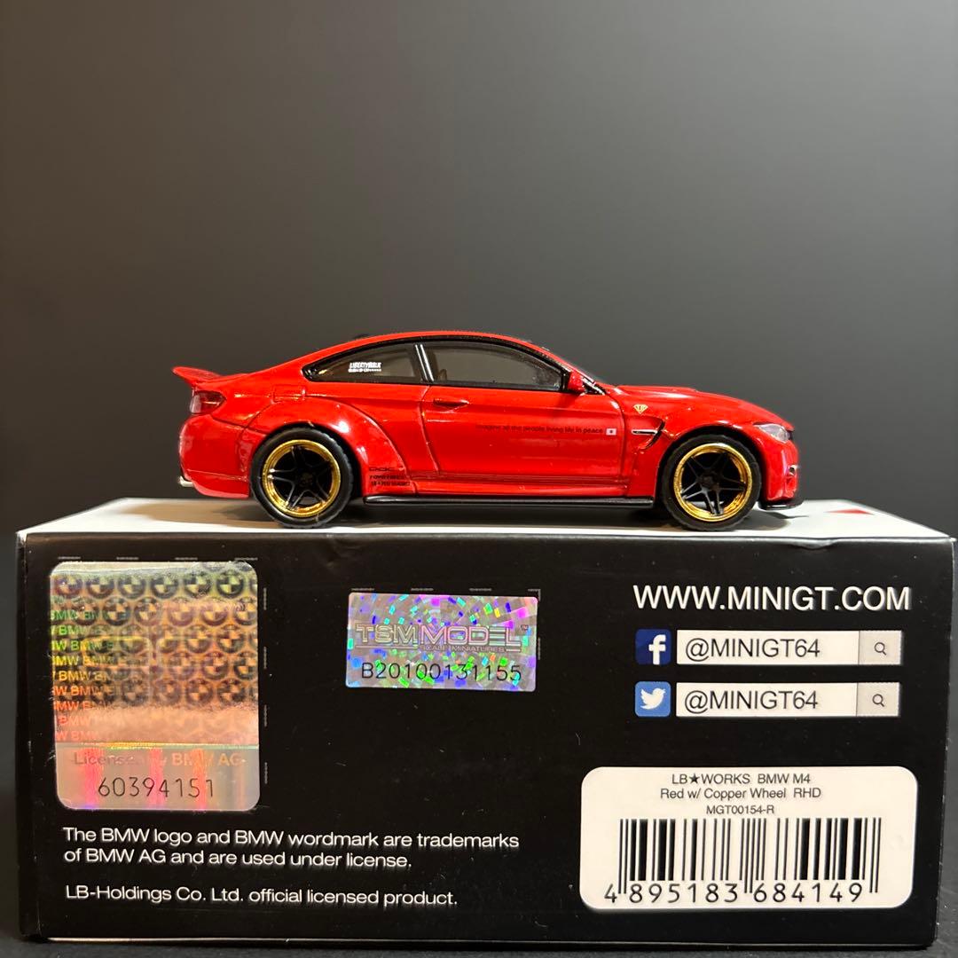 MINIGT BMW M4 LB☆WORKS 1/64 MINI GT 希少
