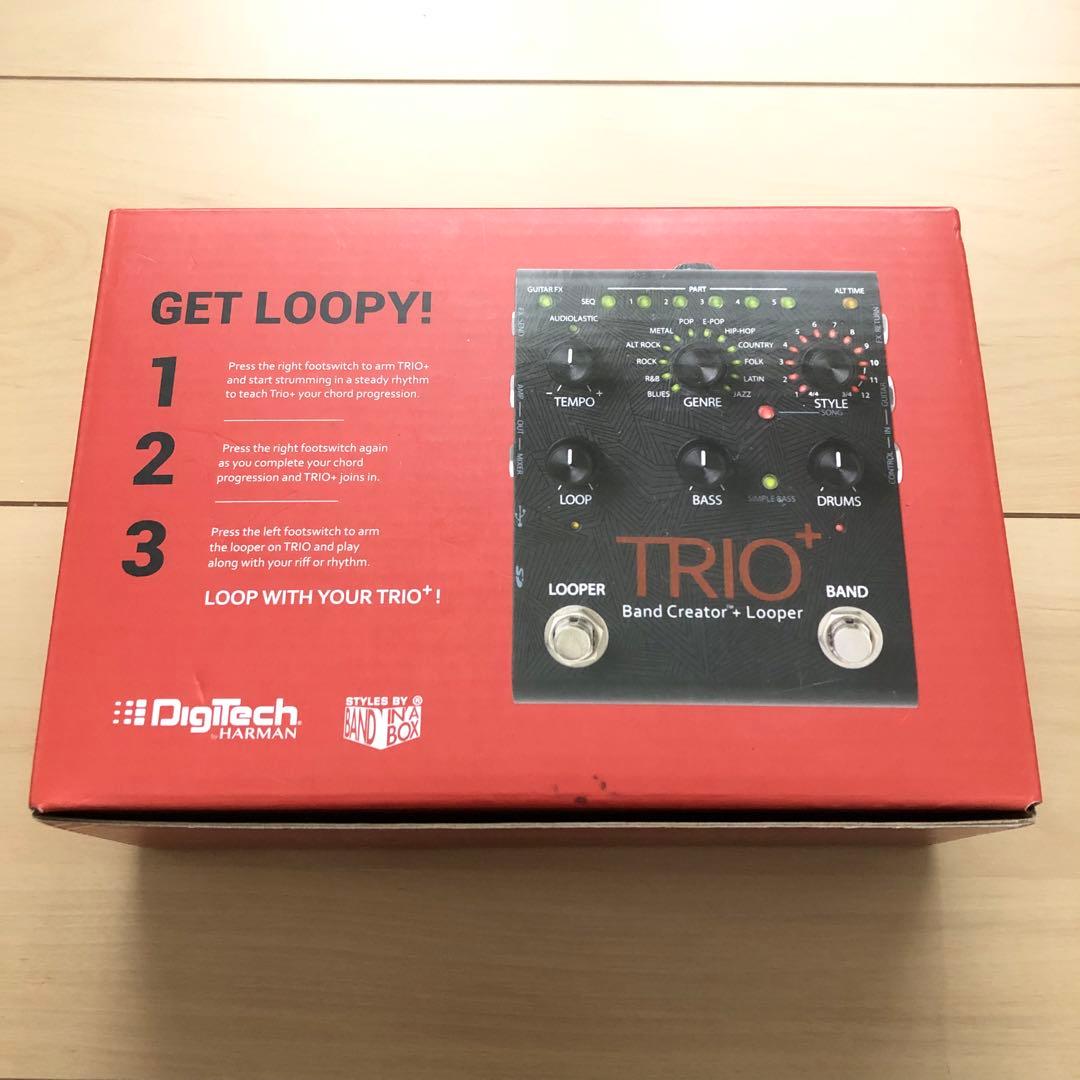 DIGITECH デジテックTRIO+ 箱 説明書 備品 全セット 美品
