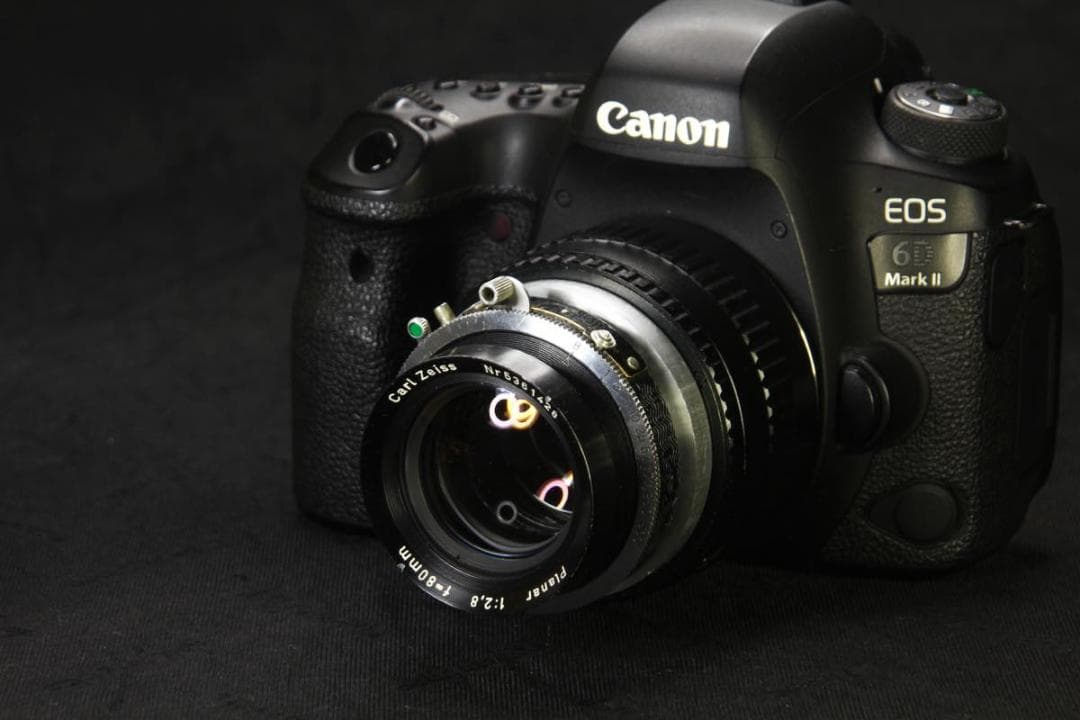 レンズ(単焦点) Carl Zeiss Planar 80mm F2.8 EOS