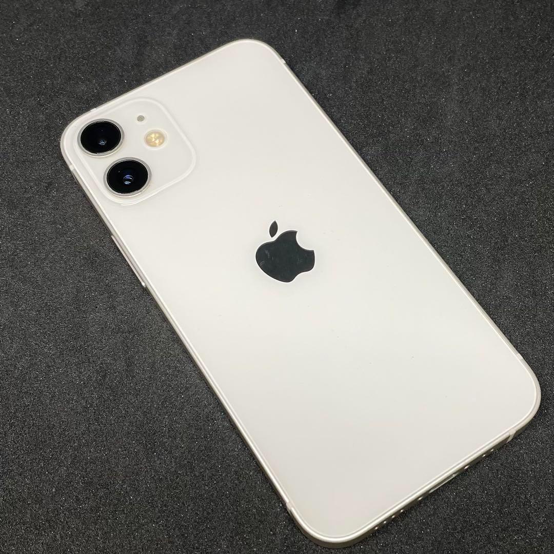 A11【電池新品100％表示】 iPhone 12 mini 128G ホワイト