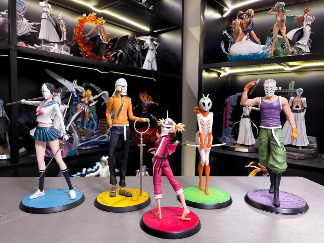 BLEACH 黒衣少年図 猿柿ひよ里 ガレージキット スタチュー② 塗装済み完