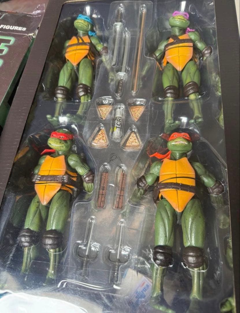 NECA ティーンエイジ・ミュータント・ニンジャ・タートルズ フィギュアセット