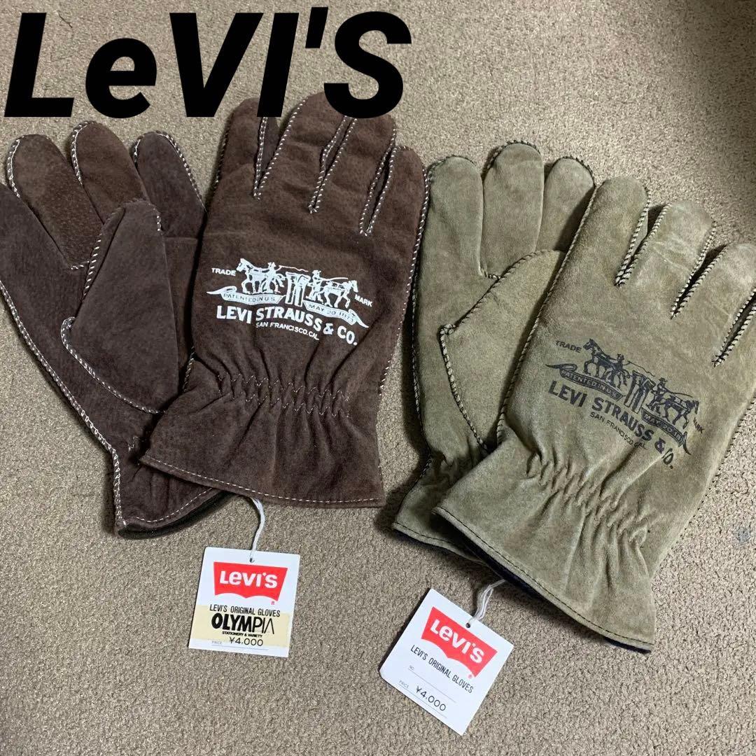 LeVI'S リーバイス　豚革　手袋