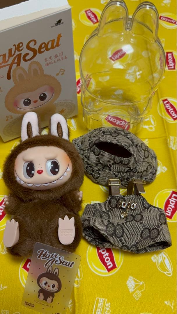 POP MART Labubu Have a SeatシークレットDUODUO