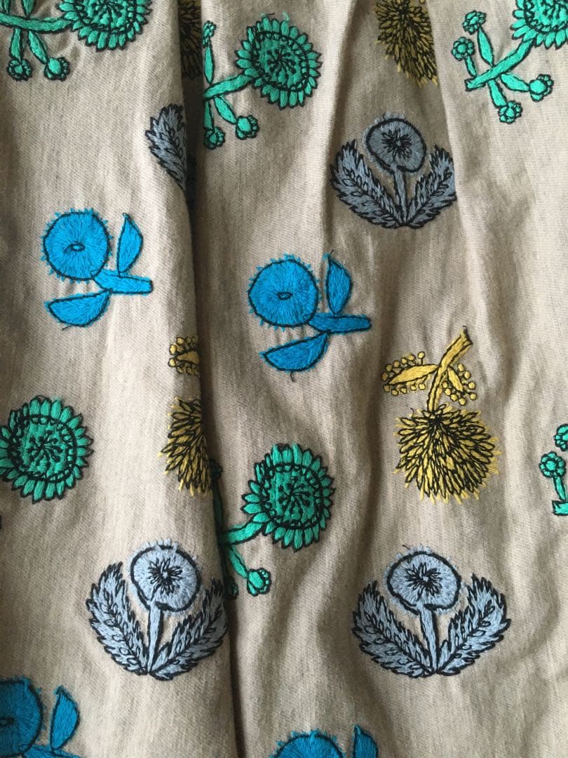 チャコ丸 ミナペルホネン スカート 38