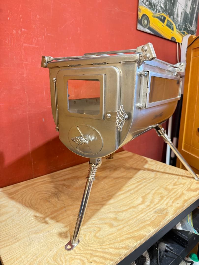 【未使用品】 テンマクデザイン　ウィンナーウェル　ウッドストーブ L　薪ストーブ