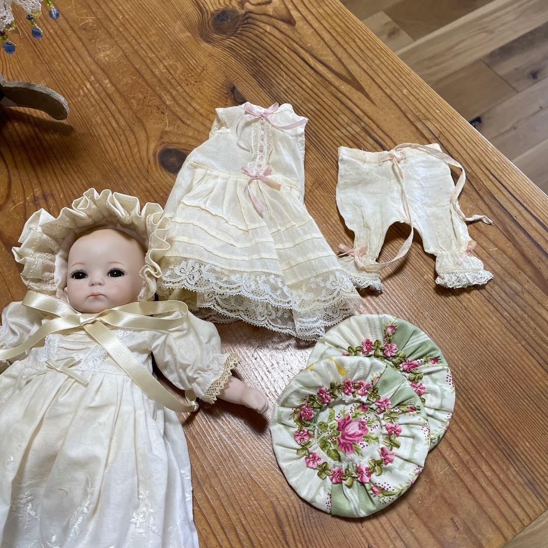 フランスアンティークベビーベッドセット