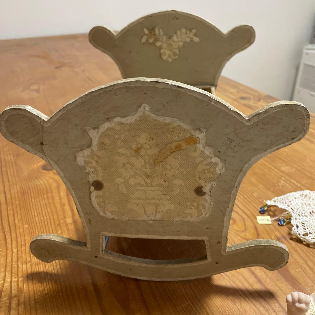 フランスアンティークベビーベッドセット