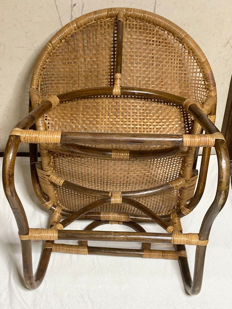 エトセトラ！　【アンティーク】 籐ラタン チェア②