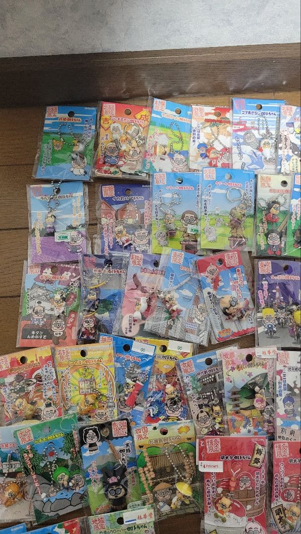 加トちゃんご当地限定ストラップ　73個セット 根付け　激レア　希少　廃盤