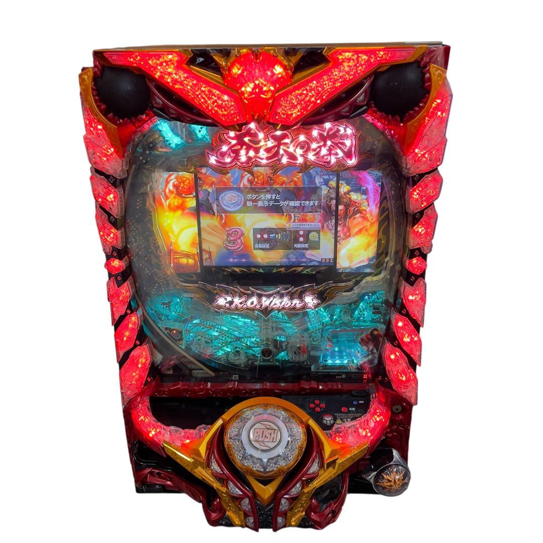 パチンコ台　CRデジハネ蒼天の拳SWA サミー　実機