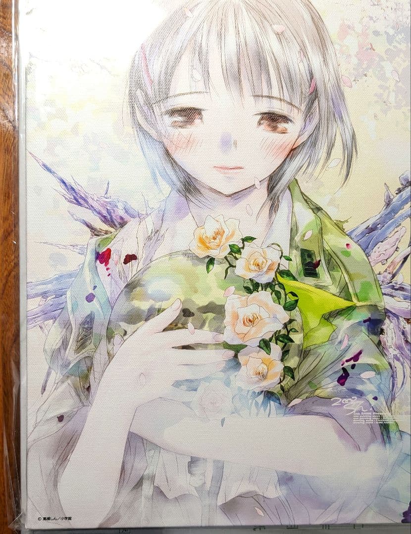 最終兵器彼女　原画展　キャンバスアート　原作イラスト