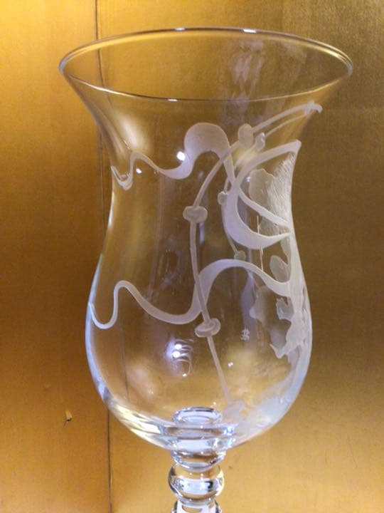 デカ過ぎるワイングラス　高さ約53.6センチ