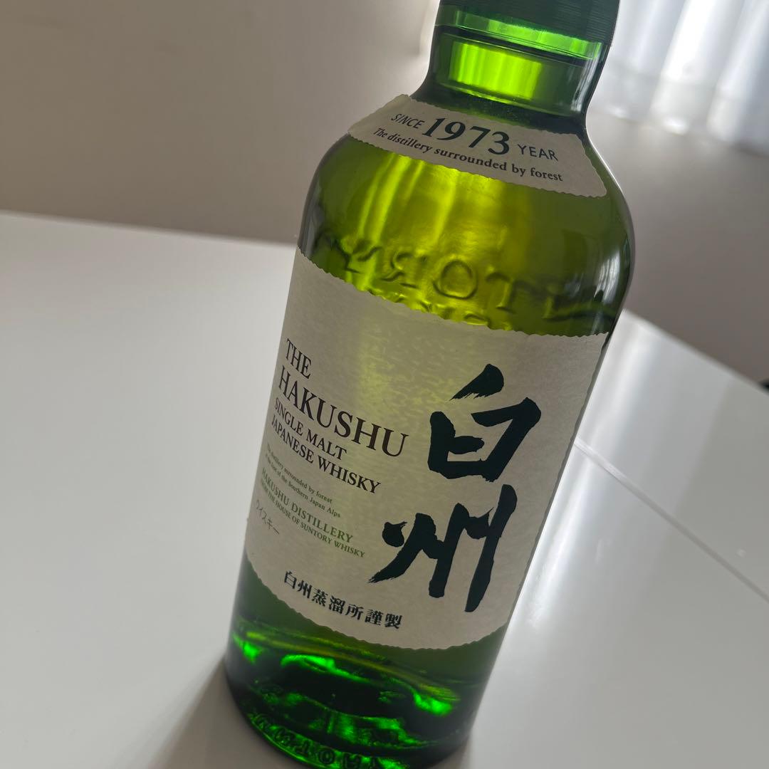 サントリー　シングルモルト　白州　ウイスキー700ml