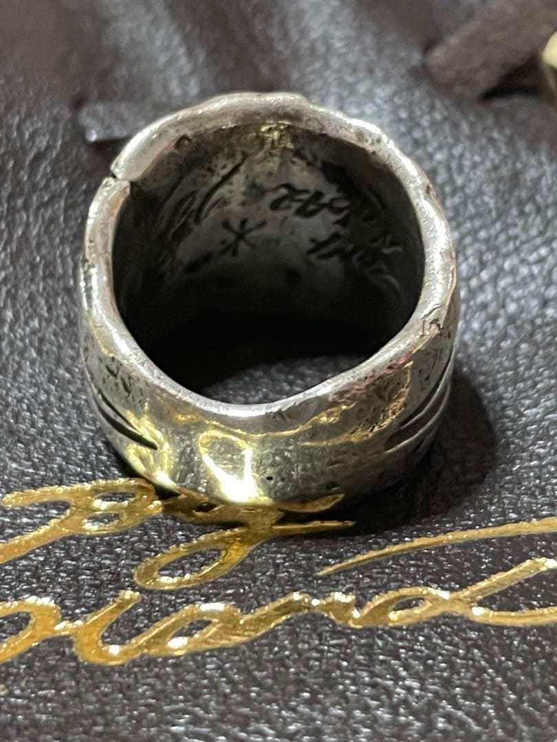 ビッグハンド　big hand ターコイズリング　シルバー925