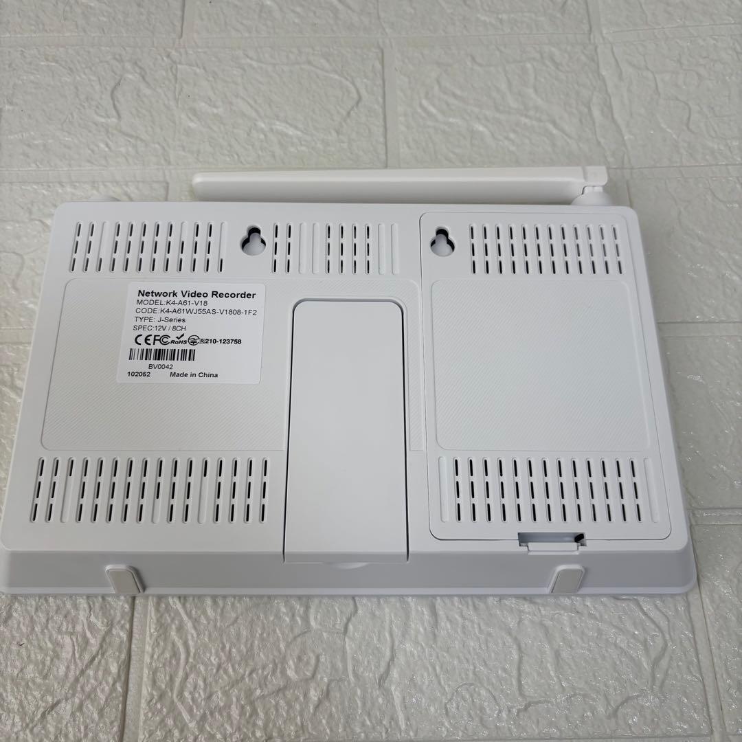 1品限り❤️JENNOV防犯カメラ 500万画素 モニター付き 10chまで増設可