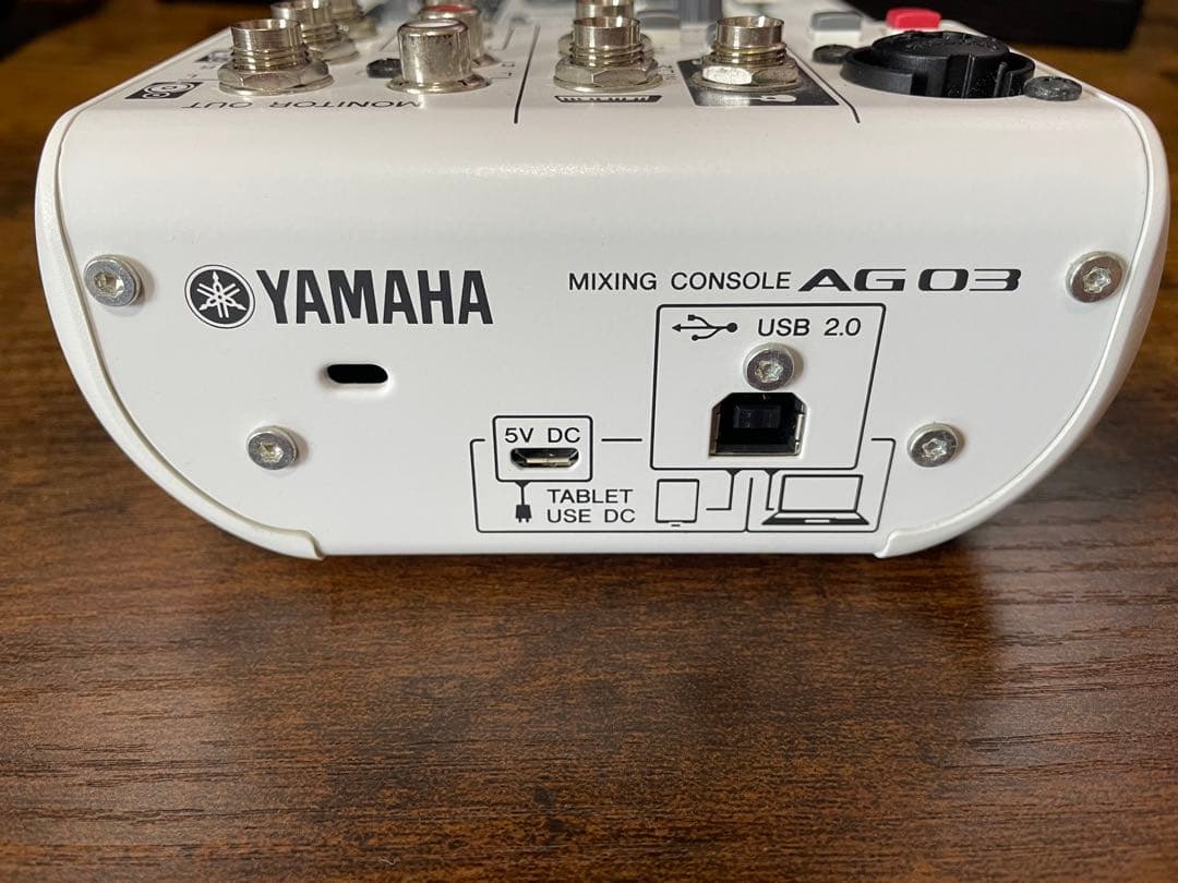 【本体のみ】 YAMAHA AG03 オーディションインターフェイス