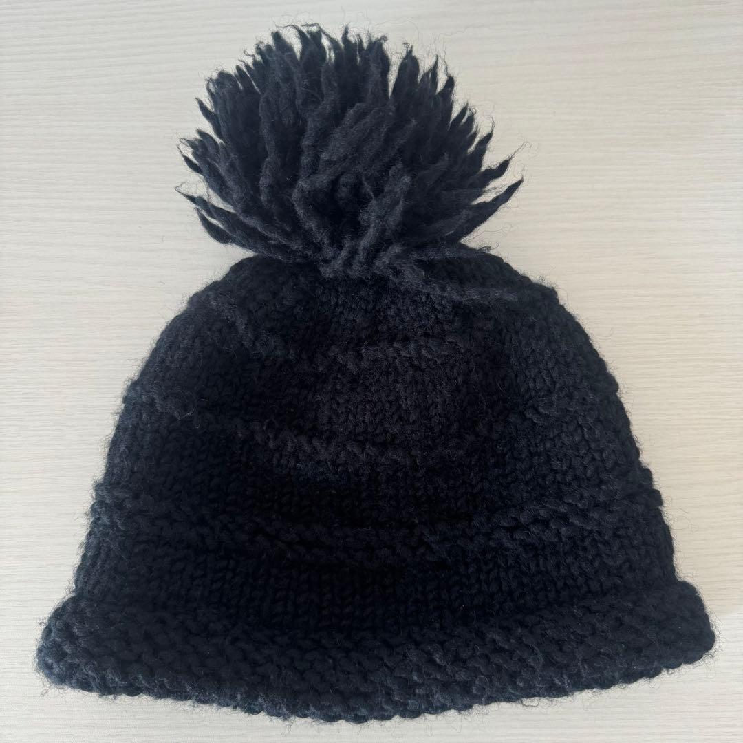 ヴィヴィアンウェストウッド　ニット帽　黒