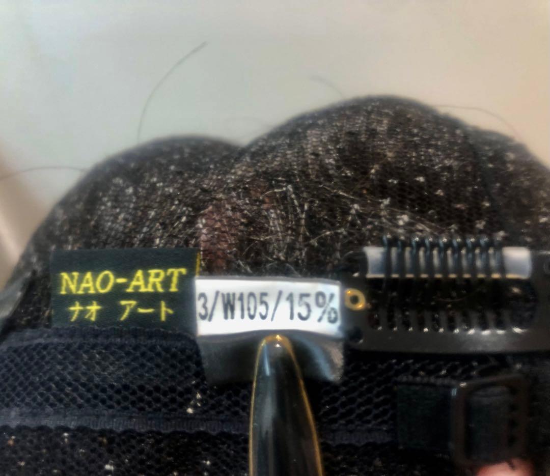 NAO-ART グレー ショートウィッグ