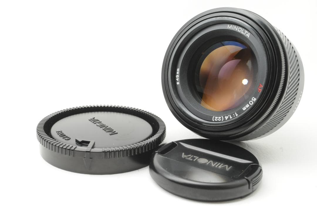 MINOLTA ミノルタ AF 50mm F1.4(22)